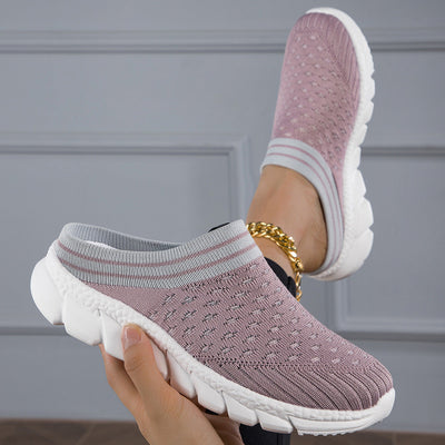 Damen Leichte Slip-On Wanderschuhe Fudus