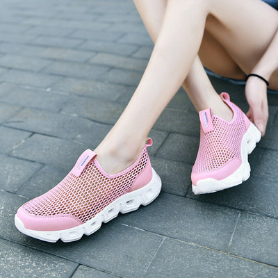 Damen Atmungsaktive Slip-On Mesh Sneaker Fudus