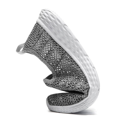 Damen Atmungsaktive Slip-On Walking Sneakers Fudus