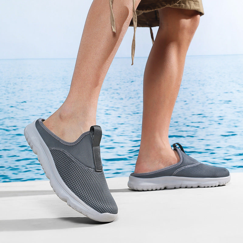 Damen atmungsaktive Slip-On Aqua Turnschuhe Fudus