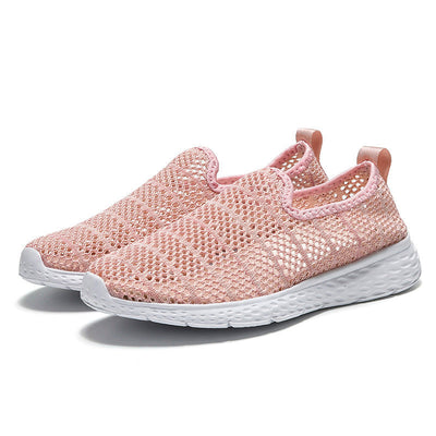 Damen Atmungsaktive Slip-On Walking Sneakers Fudus