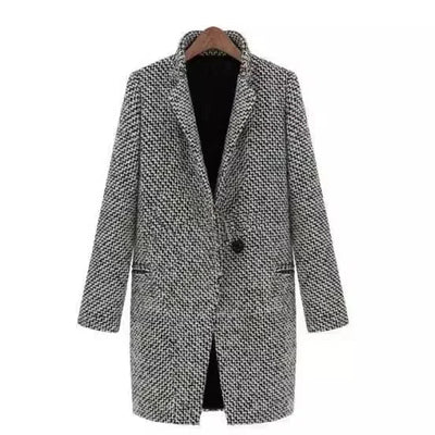 Damen Wintermantel Modern Warm