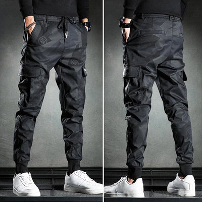 Herren Slim-Fit Chino Hose in Schwarz