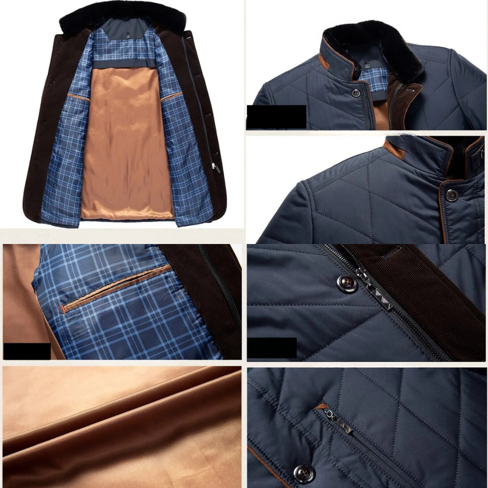 Herren Winter Jacke | Warm & Wasserdicht | Atmungsaktiv