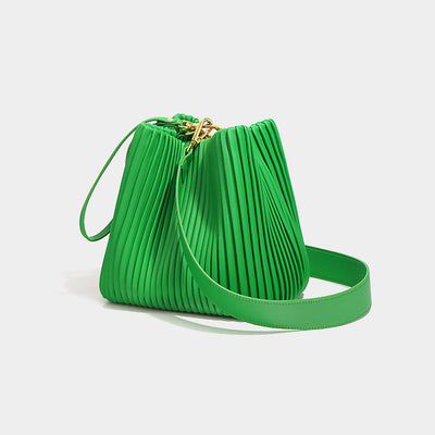 Elegante Damen Leder Umhängetasche mit verstellbarem Gurt