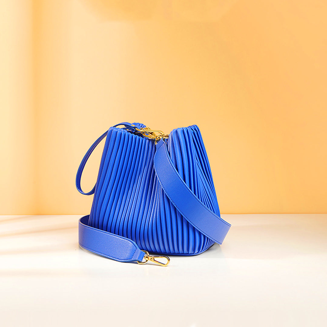 Elegante Damen Leder Umhängetasche mit verstellbarem Gurt