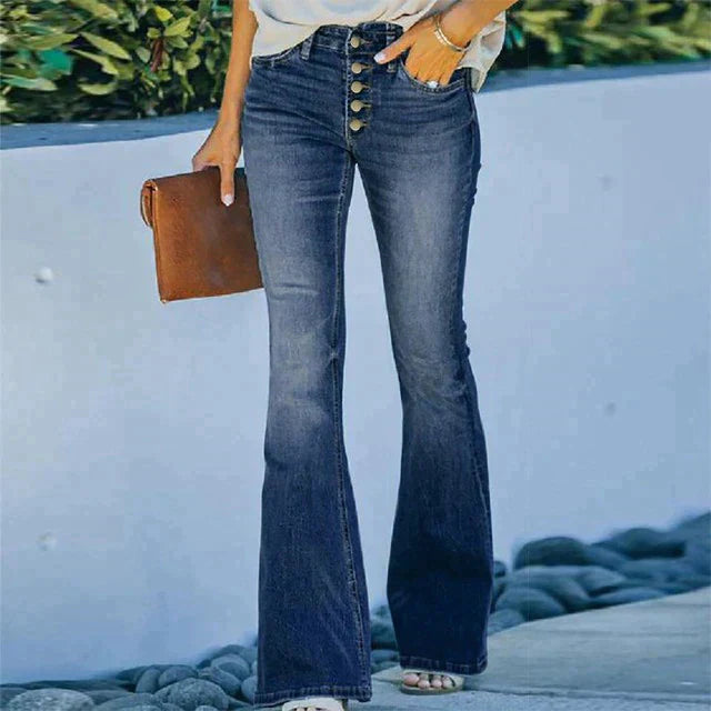 Stylische High Waist Jeans für den Herbst/Winter mit perfektem Sitz