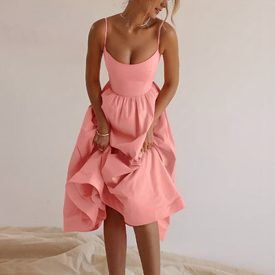 Puffinella™ – Elegantes Damen Kleid Hochzeitsgast
