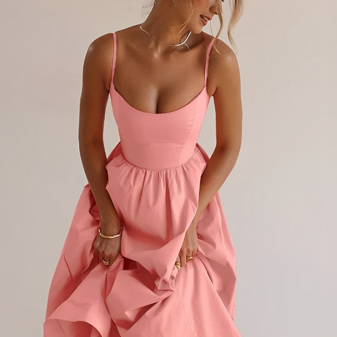Puffinella™ – Elegantes Damen Kleid Hochzeitsgast