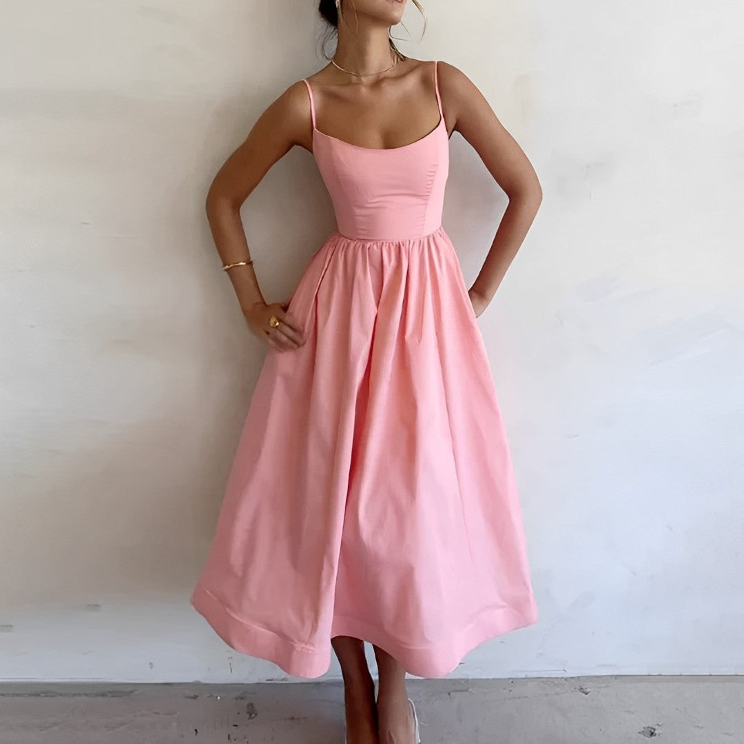 Puffinella™ – Elegantes Damen Kleid Hochzeitsgast