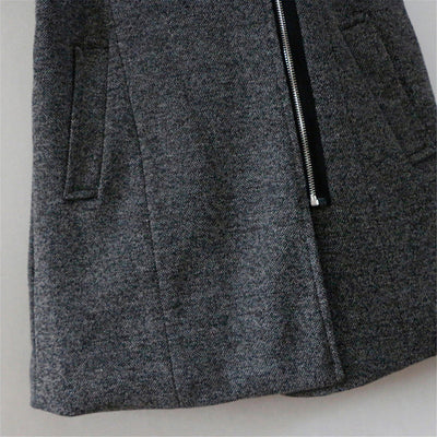 Winterjacke Damen Mit Kapuze | Lang Geschnitten Mit Reißverschluss