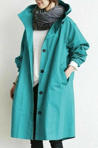 Damen Wasserdichte Funktions-Windjacke mit Kapuze