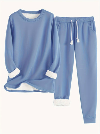 Wärmender Damen-Freizeitanzug für Herbst und Winter: Thermoaktiv und bequem