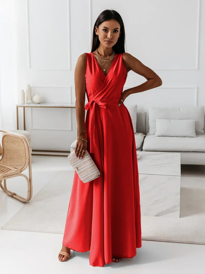 Quiana™ – Damen Kleid mit V-Ausschnitt Eleganz & Atmungsaktives Material