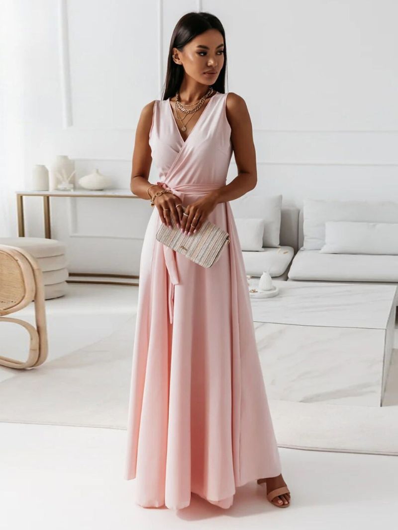 Quiana™ – Damen Kleid mit V-Ausschnitt Eleganz & Atmungsaktives Material