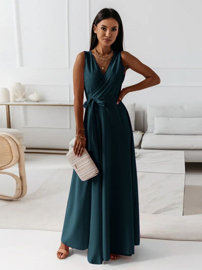 Quiana™ – Damen Kleid mit V-Ausschnitt Eleganz & Atmungsaktives Material