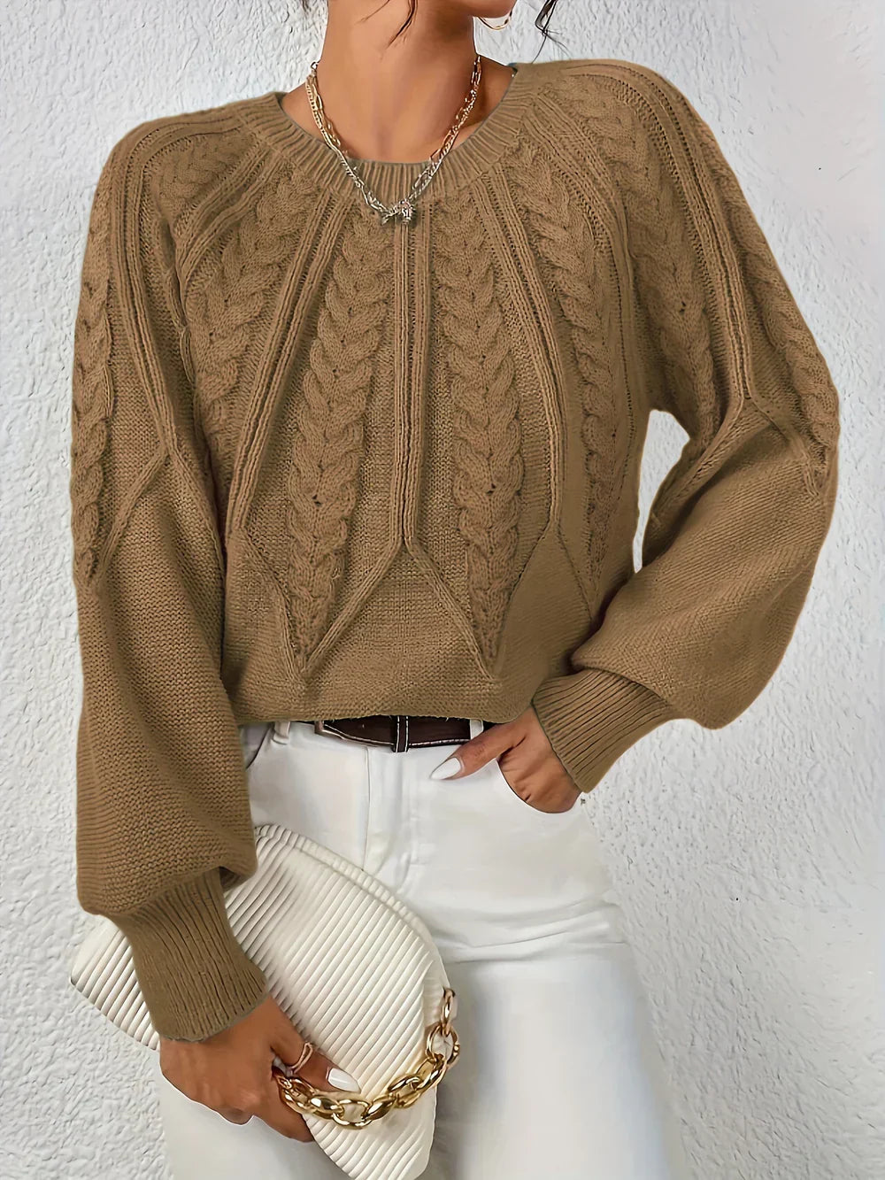 Stilvoller Damen Pullover - Klassisch & Elegant