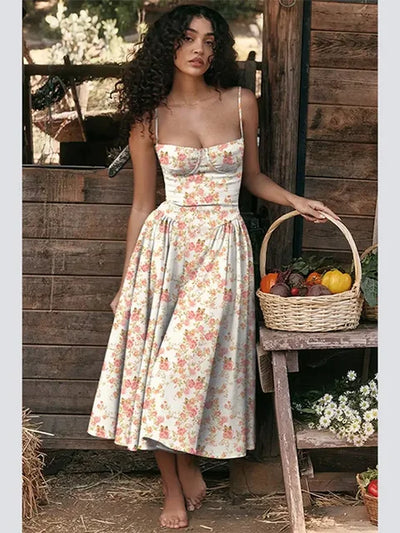 Alora™ – Damen Maxikleid Sommer Off-Shoulder Stil Bequem & Elegant