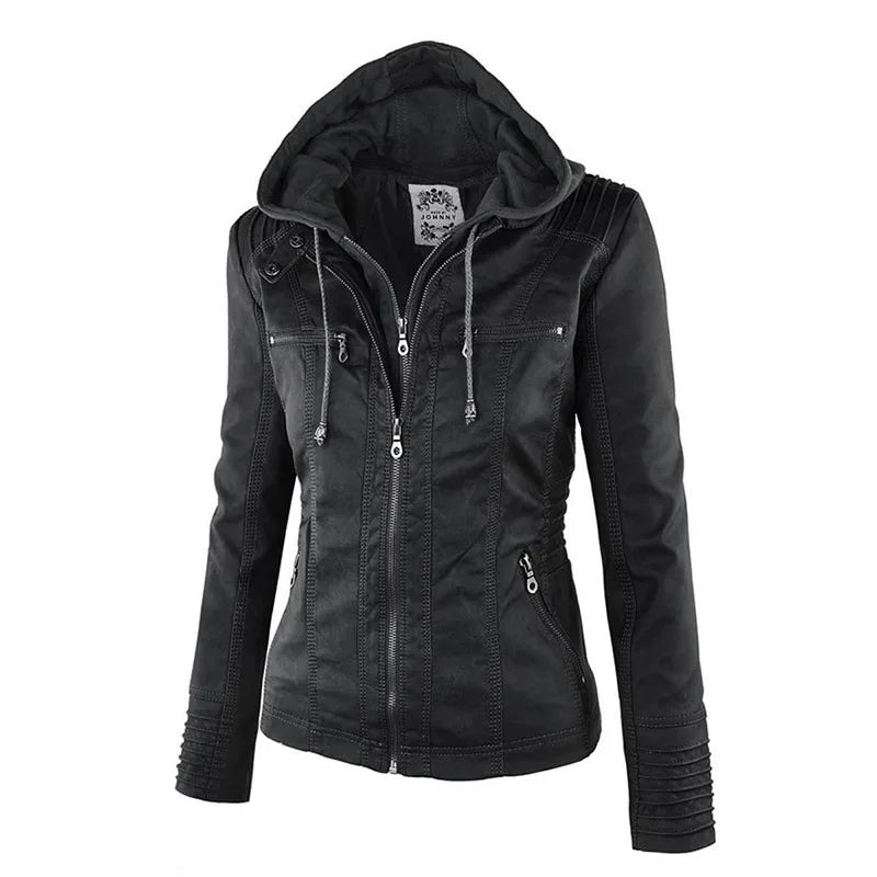 Elisa – Stilvolle & Komfortable Lederjacke für einen glamourösen Look