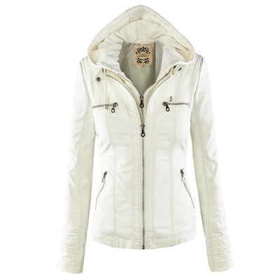 Elisa – Stilvolle & Komfortable Lederjacke für einen glamourösen Look