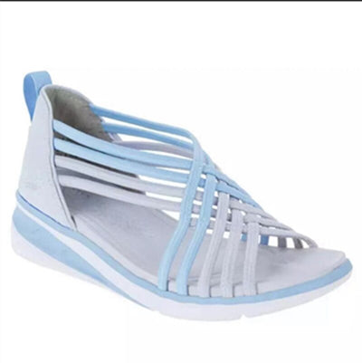 Barbara - Schicke Bequeme Damen Keilsandalen