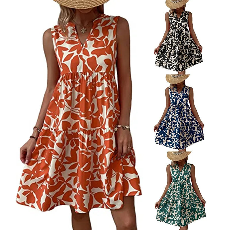 Bohemya™ – Damen Boho Kleid mit Atmungsaktivem Design