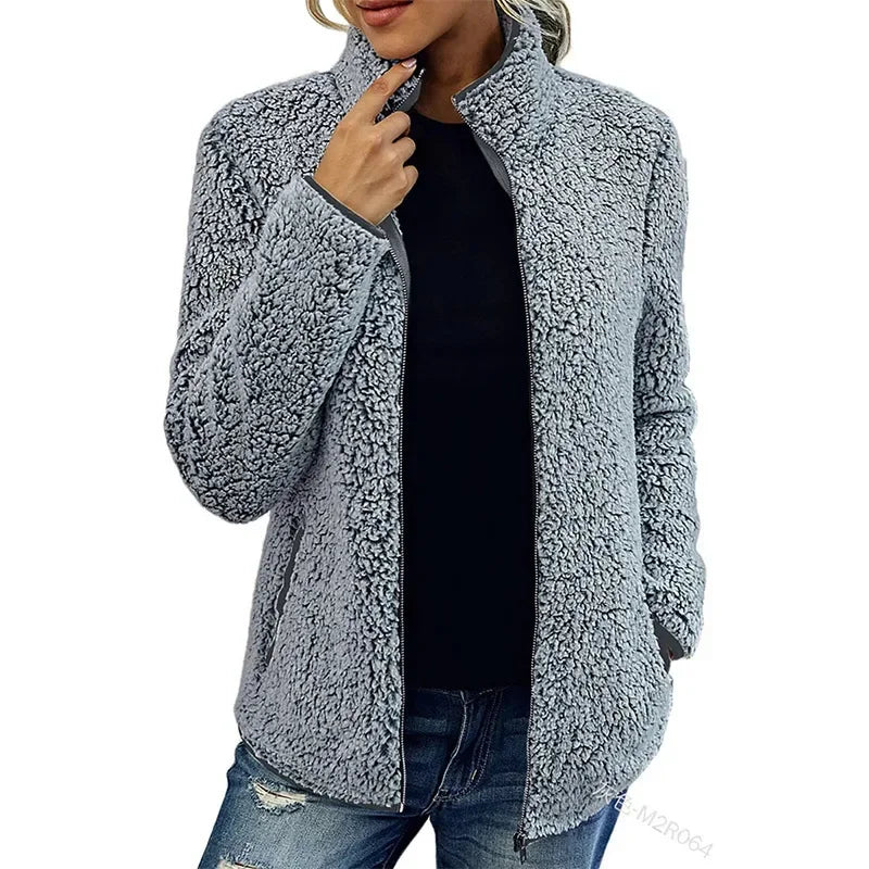 Daria | Fleecejacke für Damen Mit Reißverschluss