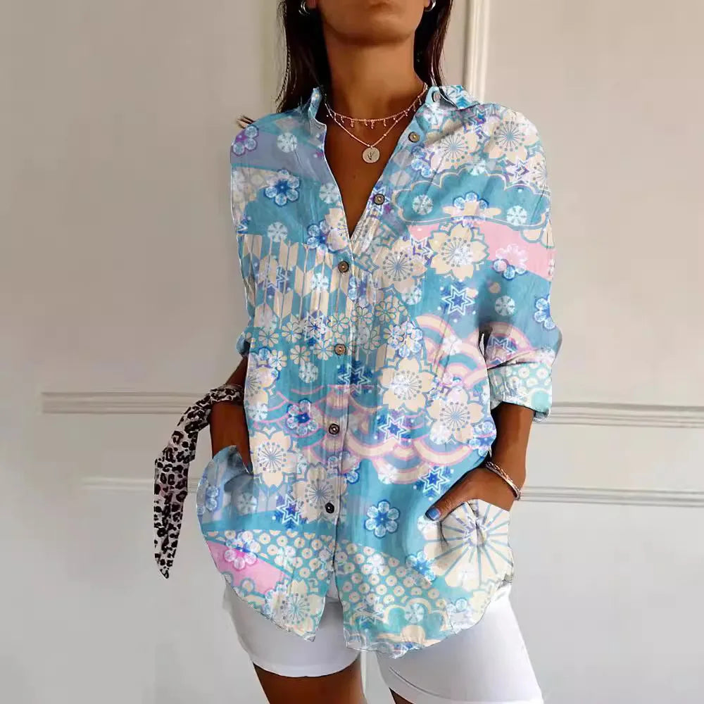 Alice® | Bunt gemusterte Bluse für Damen