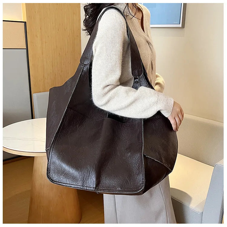 Lunara | Geräumige Ledertasche