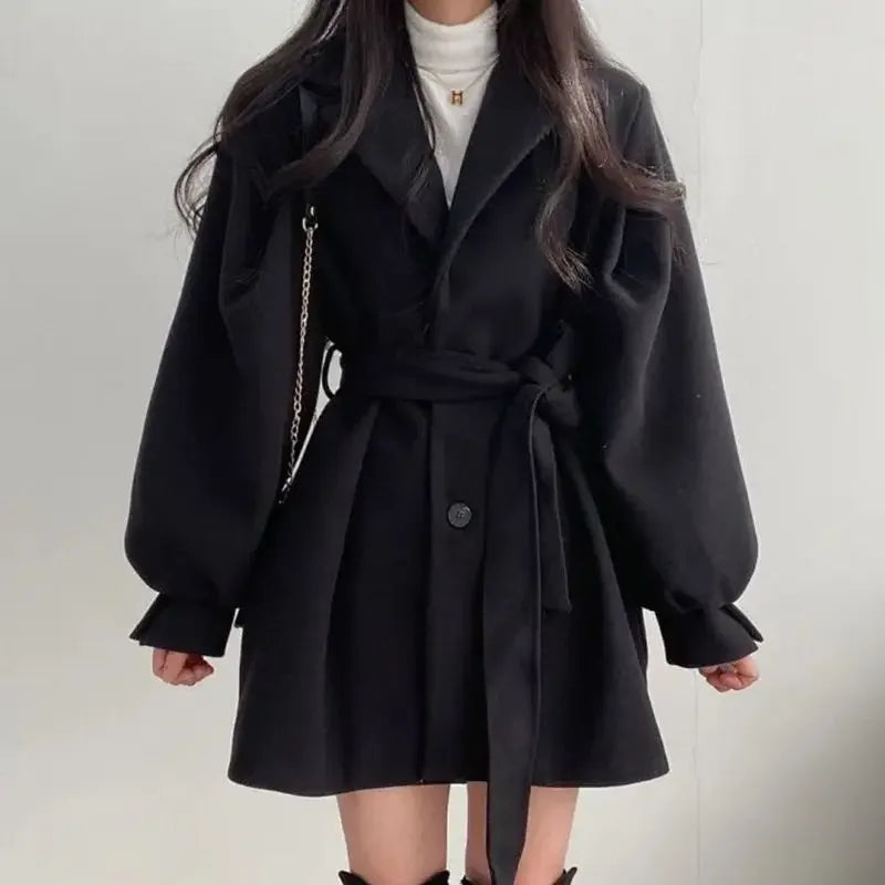 Trenchcoat Damen Kurz Modern | Oversized Elegant