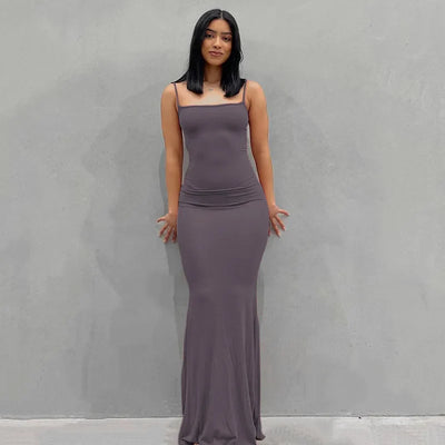 Vivara™ – Sexy Maxikleid mit Spaghettiträgern