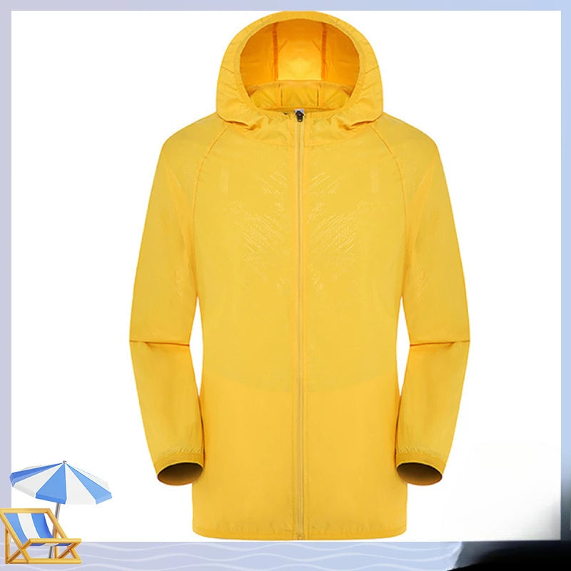 Unisex Regenjacke - Winddicht und Wasserdicht für alle Wetterlagen