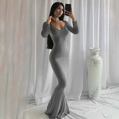 Vivara™ – Sexy Maxikleid mit Spaghettiträgern