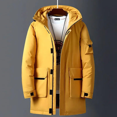 Utility-Kapuzenjacke für Männer mit mehreren Taschen