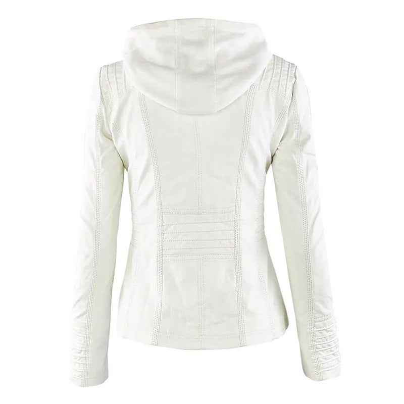 Elisa – Stilvolle & Komfortable Lederjacke für einen glamourösen Look