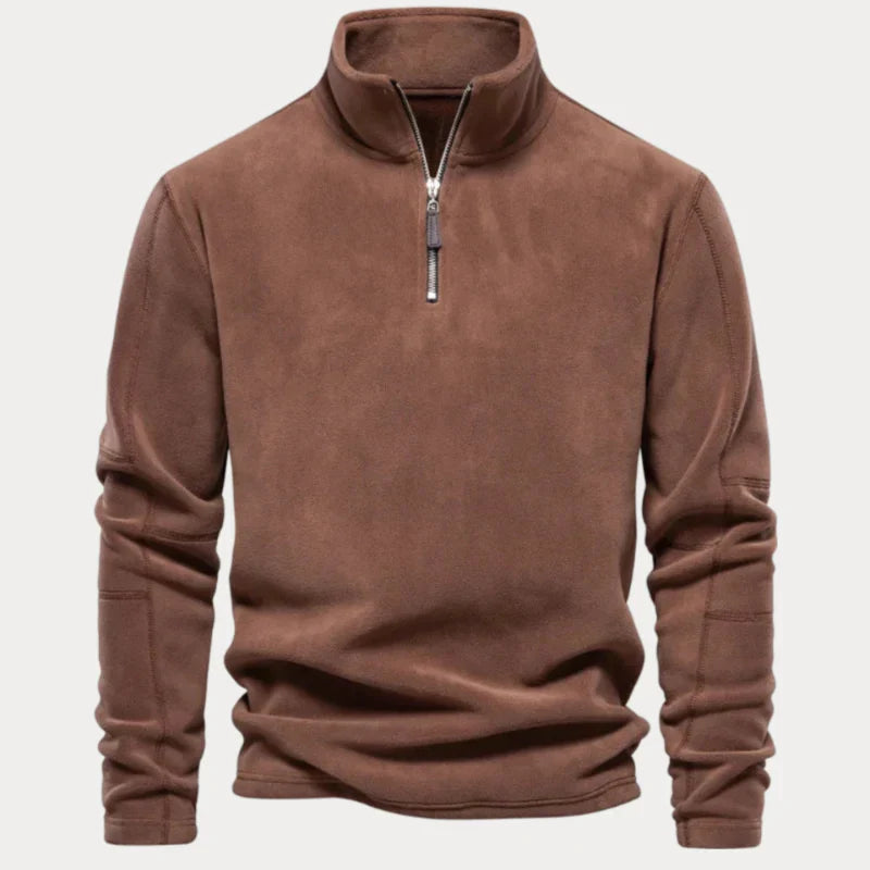 COUTURE™ FLEECEPULLOVER MIT REIßVERSCHLUSS