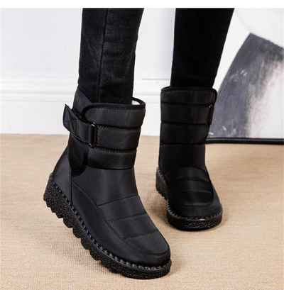 Bequeme Rutschfeste Winter Stiefel Mit Riemen Für Damen | Ideal für Winter