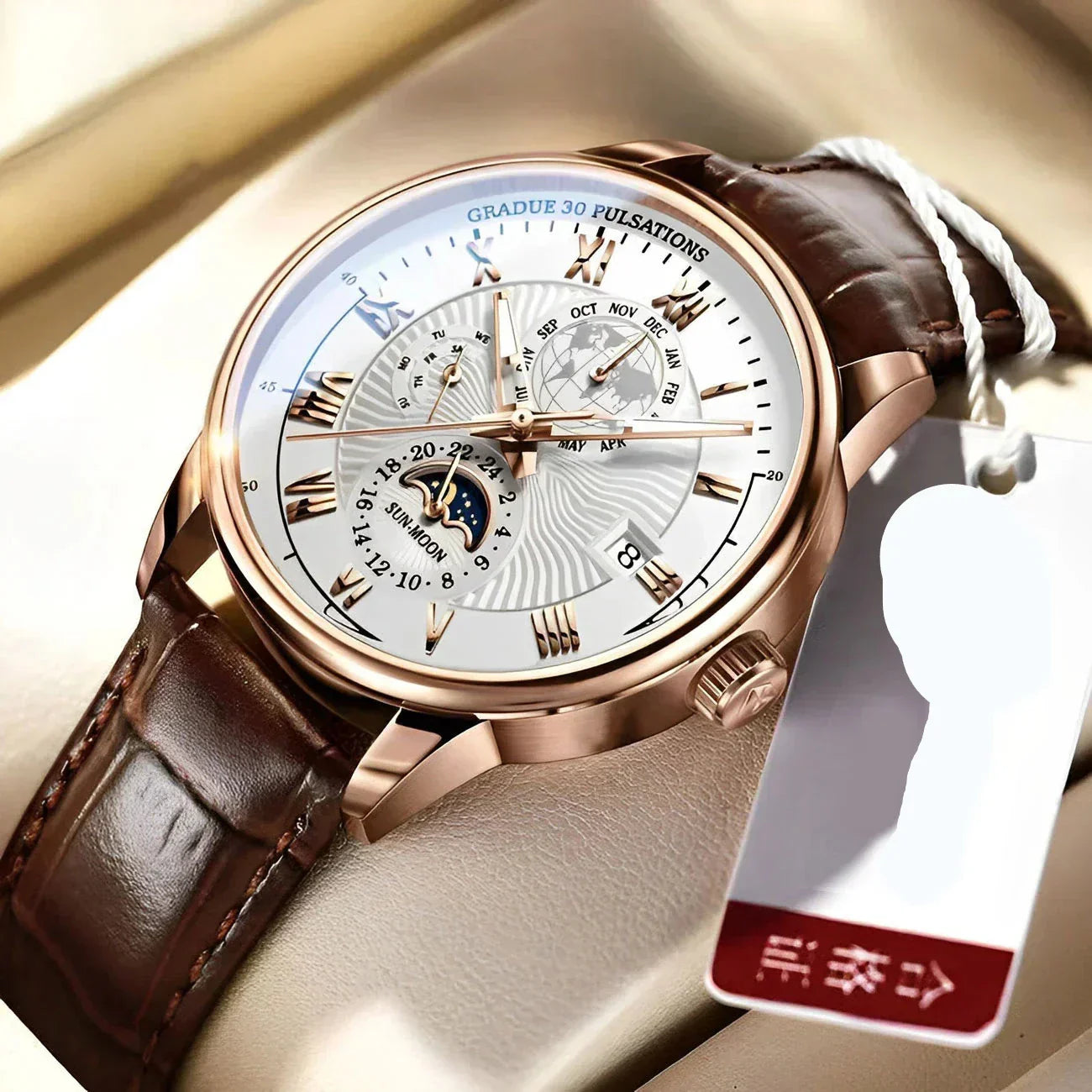van Baerle® - Modischer Sportchronograph