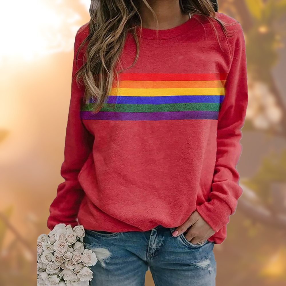 Warmer Damen-Pullover mit Rundhalsausschnitt