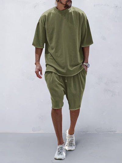 2-teiliges Herren Sommer-Set – Luftig & Weich