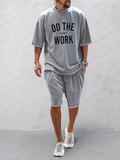 Grau mit Print