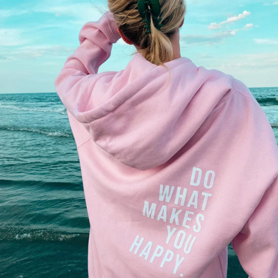 Stylischer Hoodie für Frauen - Trendiges Kapuzensweatshirt mit Buchstabendruck für Herbst/Winter