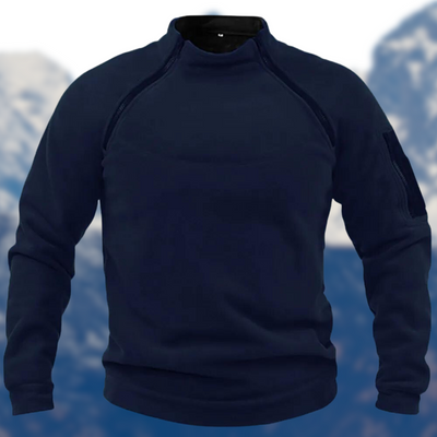 Taktischer Fleece-Pullover für Männer mit Reißverschlusstaschen
