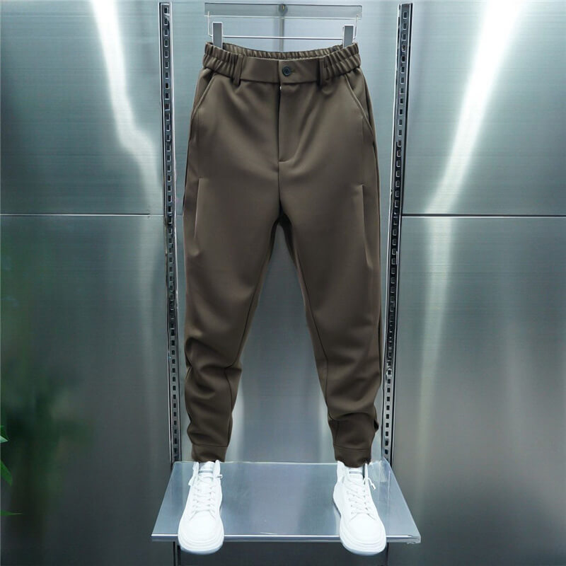 Herren Lässige Chino Hose für Business und Freizeit