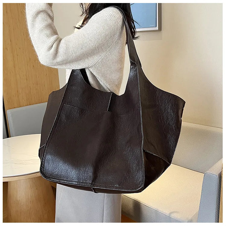 Lunara | Geräumige Ledertasche