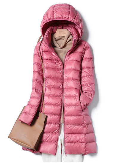 Stilvolle Lange Parkajacke Für Damen | Perfekt für Outdoor-Aktivitäten
