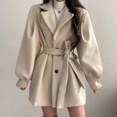 Trenchcoat Damen Kurz Modern | Oversized Elegant