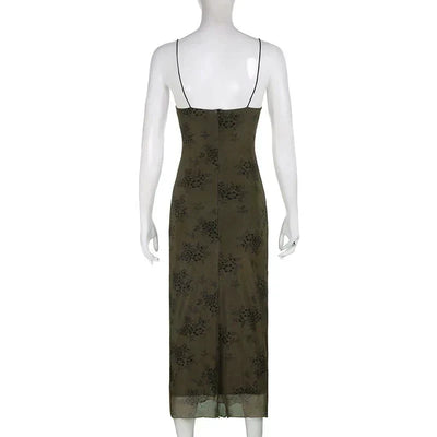 Bianca® | Vintage-Spitzenkleid mit Blumenmuster und transparentem Overlay