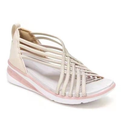 Barbara - Schicke Bequeme Damen Keilsandalen