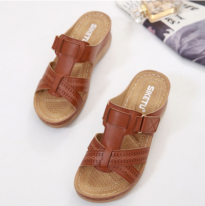 Amanda - Bequeme Orthopädische Sandalen Weiche Sohle